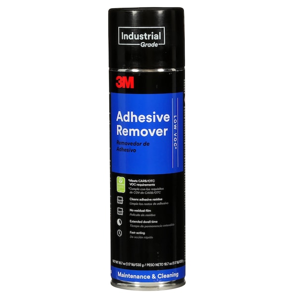 Adhesive Remover Low VOC <20%, 24 fl oz, 12PK