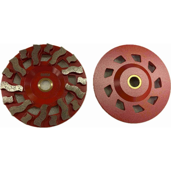 Tornado Cup Wheel, Concrete Cutting, 5'', 50/60