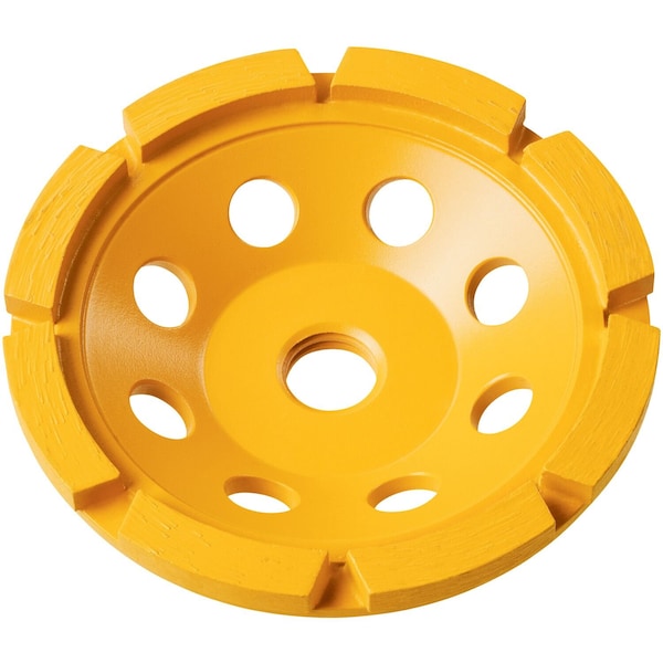 4" single row diamond cup grinding wheel