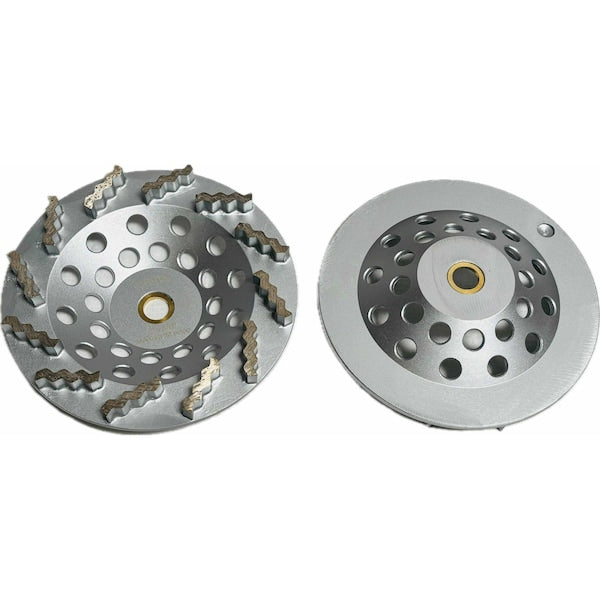 E Segmented Cup Wheel, Concrete Cutting, 7'