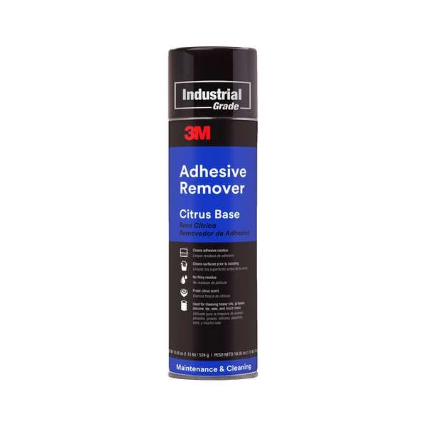 Citrus Based Adhesive Remover, 18.5 oz, Aerosol Can