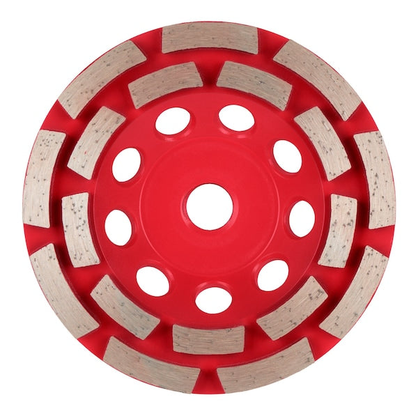 4-1/2" DIAMOND MAX Double Row Diamond Cup Wheel