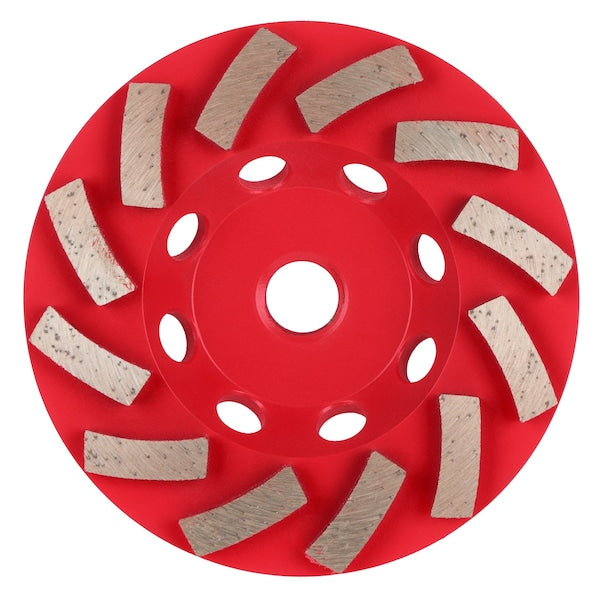 4" DIAMOND MAX Turbo Diamond Cup Wheel - 12 Segment