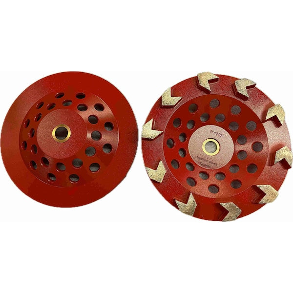 Z Segmented Cup Wheel, Concrete Cutting, 5'', Medium