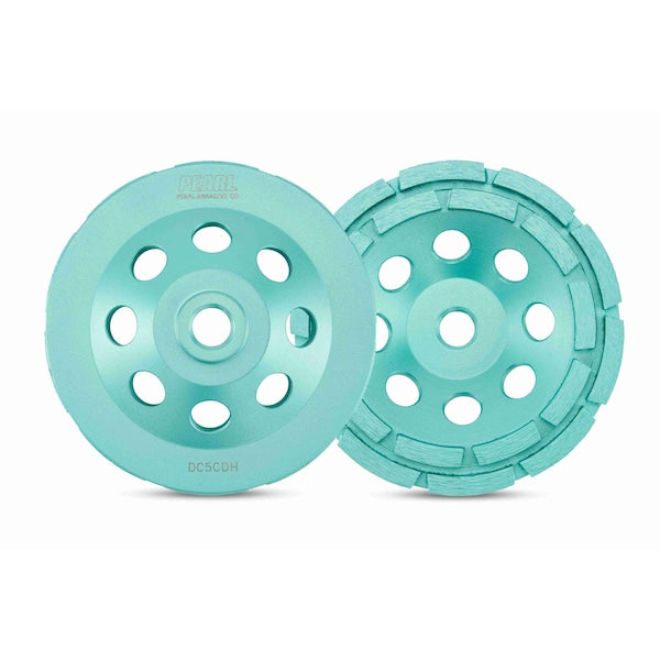 P4 Double Row Cup Wheel 5 in. Coarse 5/8 in.-11