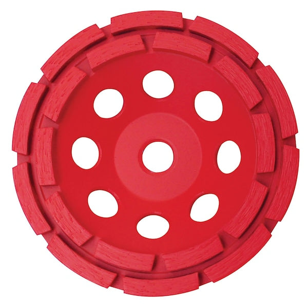 Double Row Cup Wheel 5 in. 5/8-11