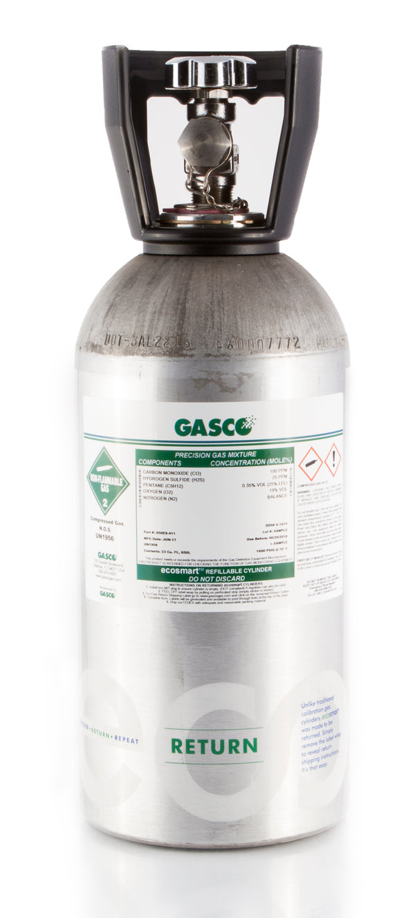 650ES Aluminum ecosmart Cylinder