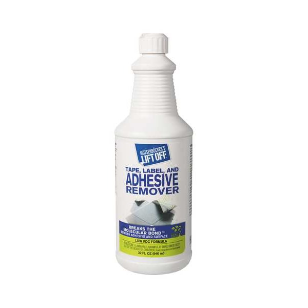 Tape and Adhesive Remover, 32 oz, Bottle, 6 PK
