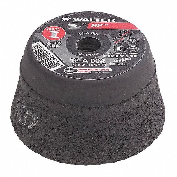Cup Grinding Wheel, T11, 4"x5/8"-11"