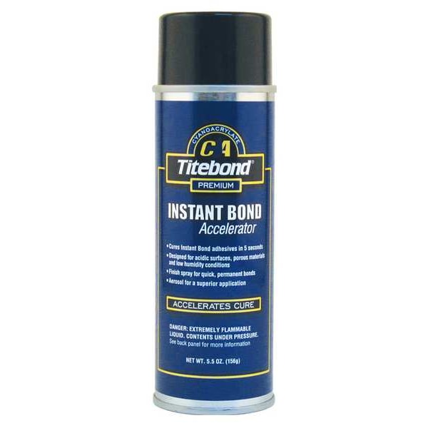 Floor Adhesive, Instant Bond Series, Black, 30 to 60 sec Full Cure, 5.5 oz, Aerosol Can