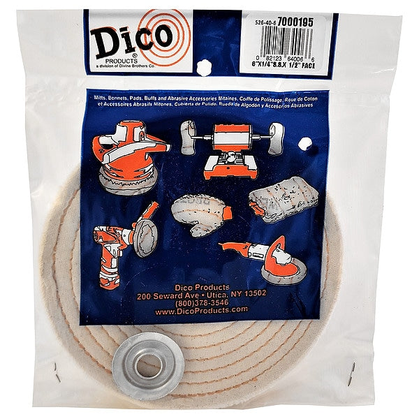 Buffing Wheel, 6 in dia. Overall