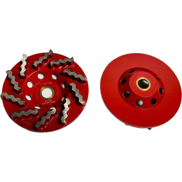 E Segmented Cup Wheel, Concrete Cutting, 7'', Medium