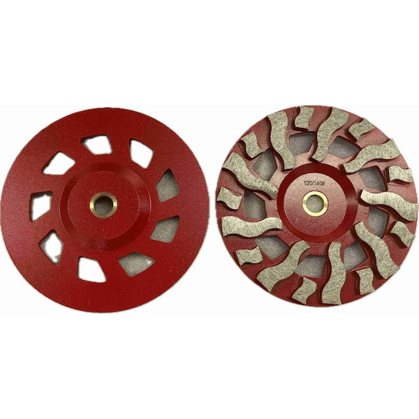 Tornado Cup Wheel, Concrete Cutting, 7'', 120/140